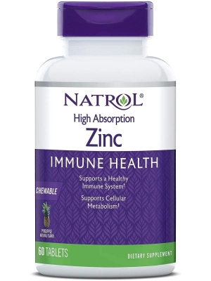 Natrol® Zinc 鋅 維護健康的免疫系統，支持細胞新陳代謝！
